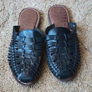 Sam Edelman Woven Leather Sandals